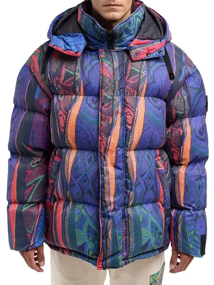 Siempre Carlo Colucci men padded jacket autumn 2023 