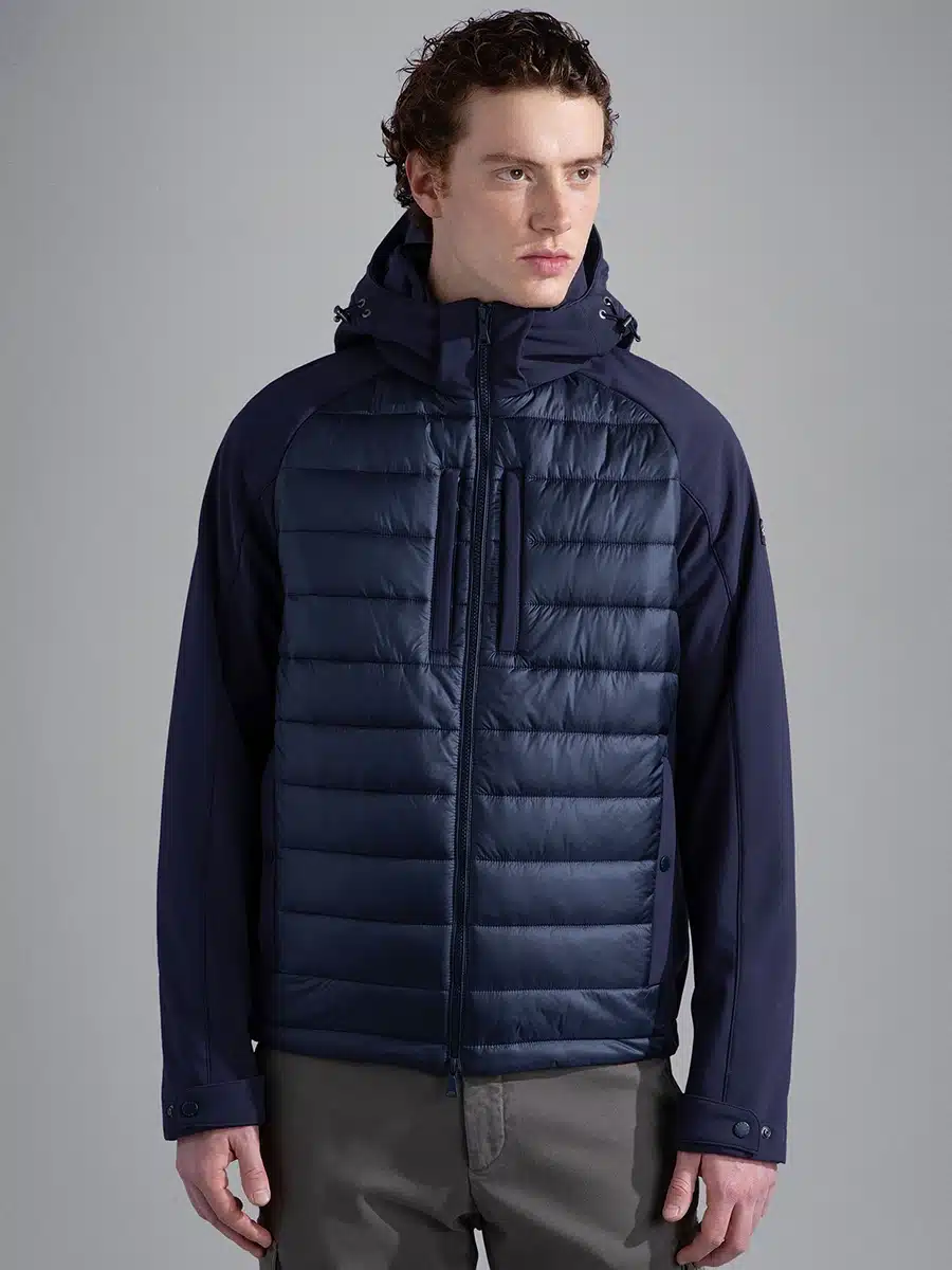 Siempre Paul and Shark men hybrid jacket autumn 2023 