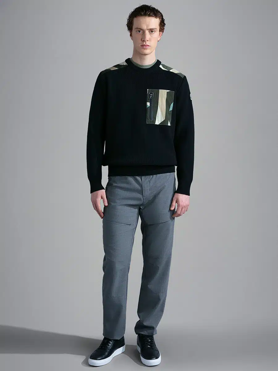 Siempre Paul and Shark men sweater autumn 2023 