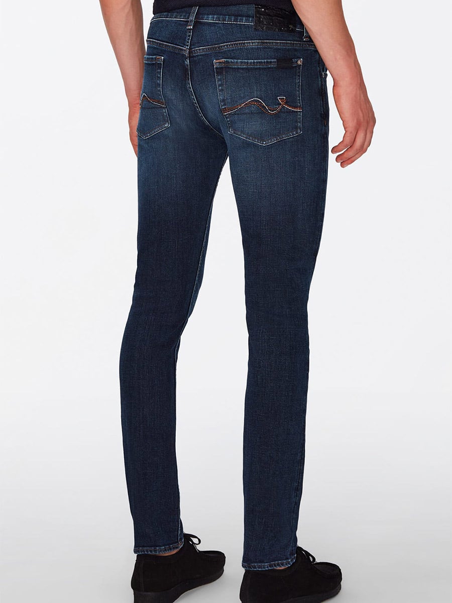 Siempre heren 7 for all mankind jeans paxty  blauw spring 2023 