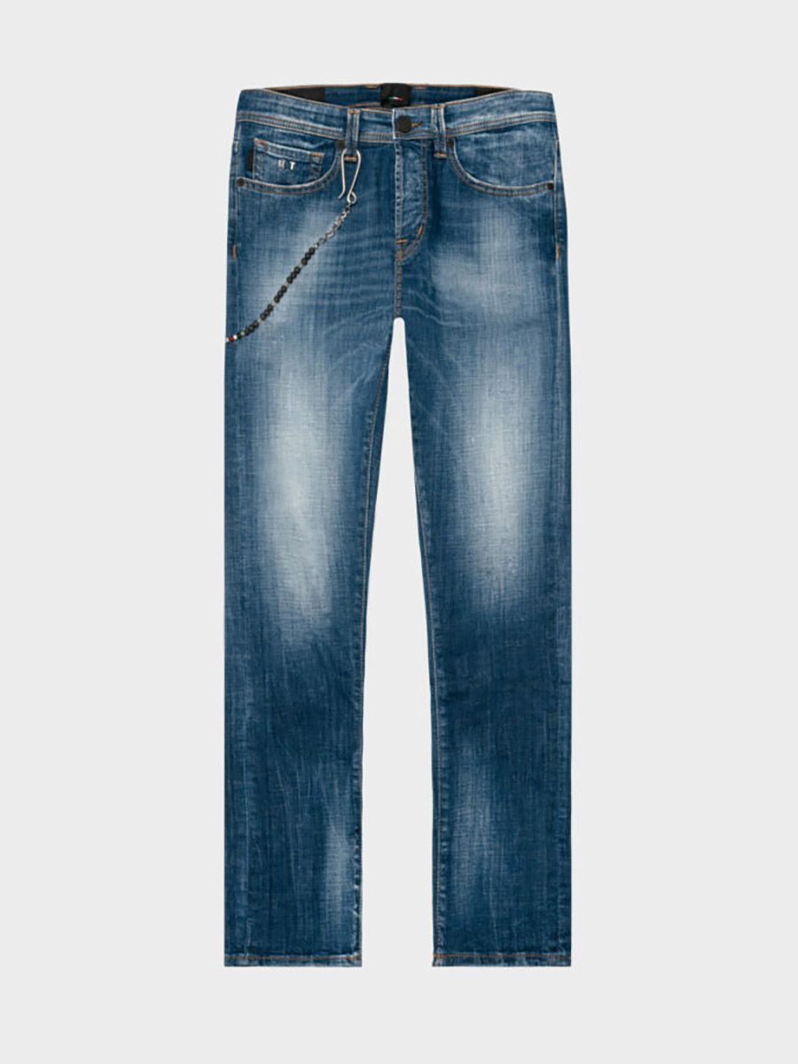 siempre heren tramarossa jeans used sky retro spring 2023  