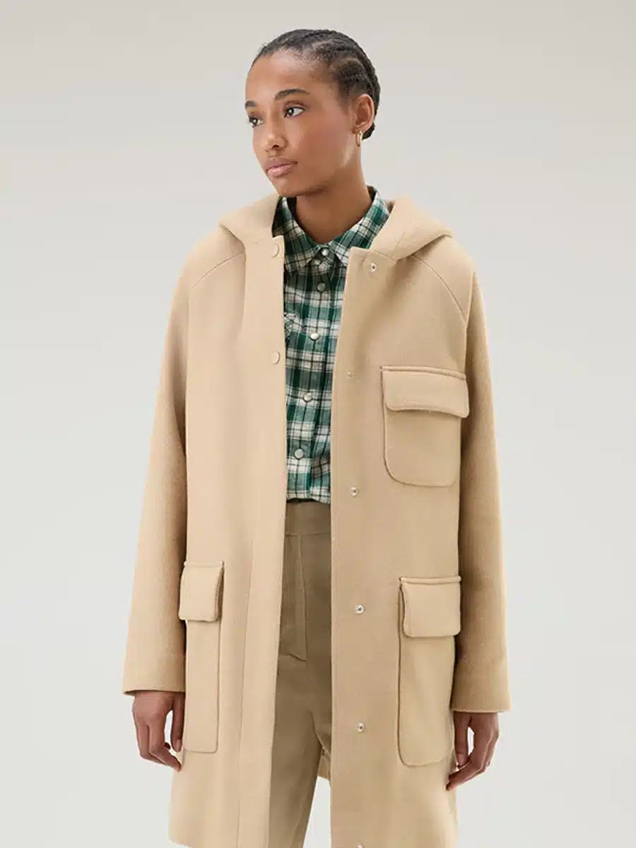 Siempre Woolrich women parka wolmix Autumn 2023 